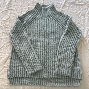 Theory Gray Fisherman’s Sweater